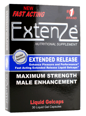 Extenze™ 30ct Box Extended Release Male Enhancement Gelcap