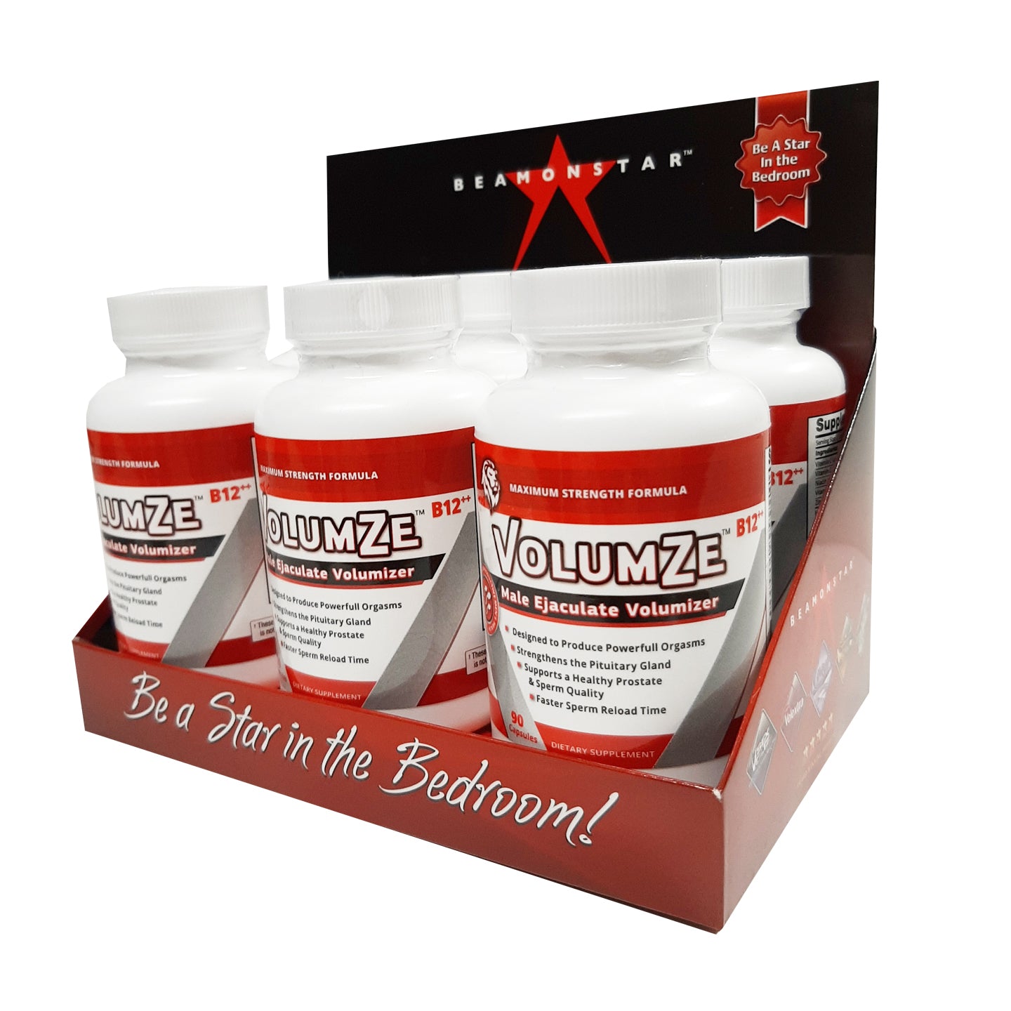 VolumZe 90ct Bottle - Male Ejaculate Volumize - Maximum Strenth Formula